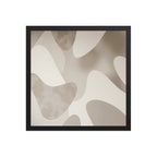 JACQUARD — Framed Paper, Black, 16×16