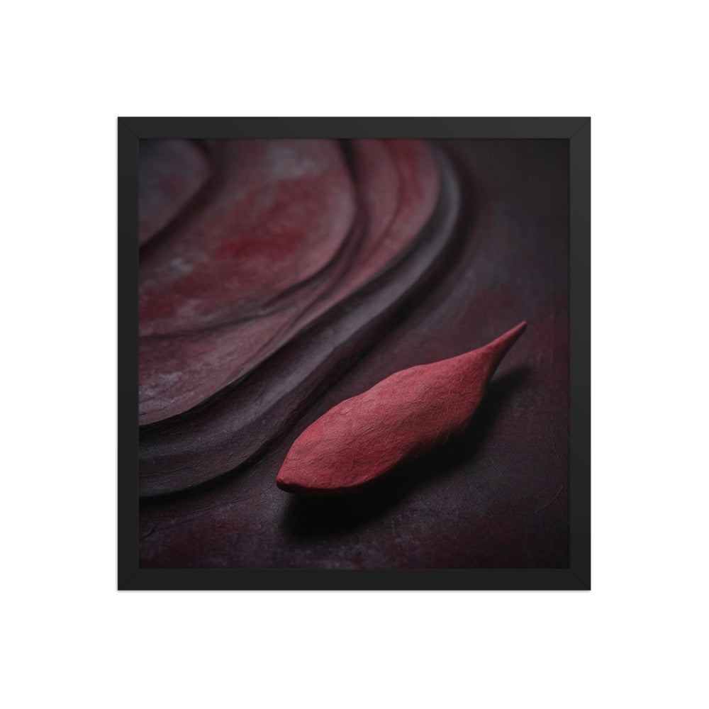 CASK — Framed Paper, Black, 16×16