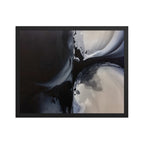 FUSION framed paper gloss — Black, 16″×20″