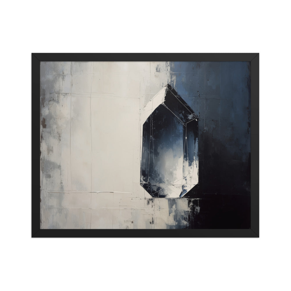 CHIP — Framed Paper, Black, 16×20