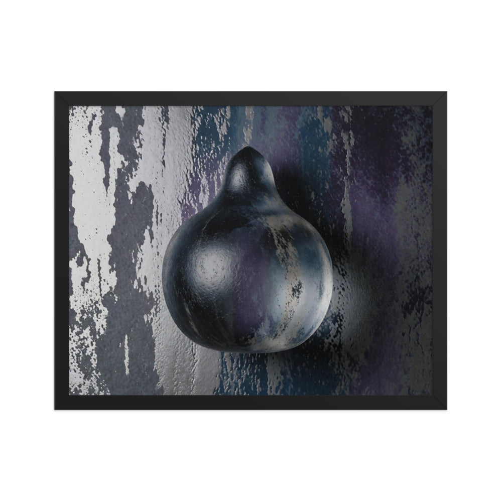 DROP — Framed Paper, Black, 16×20