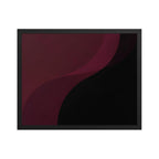 DAMASK — Framed Paper, Black, 16×20