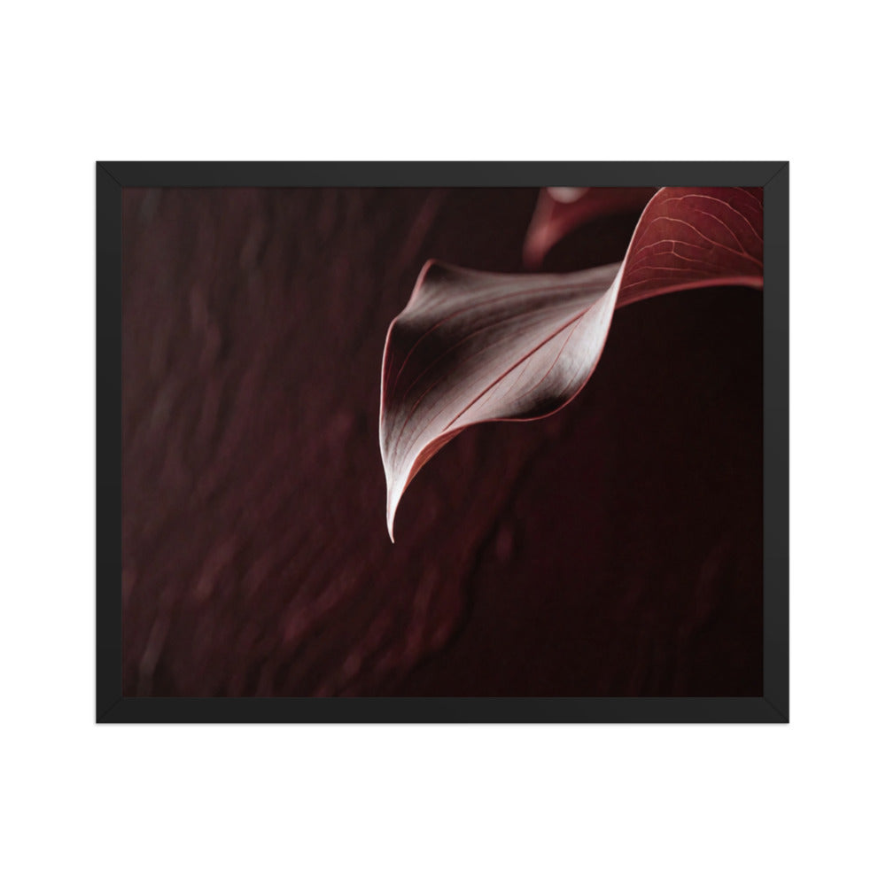 CRU — Framed Paper, Black, 16×20