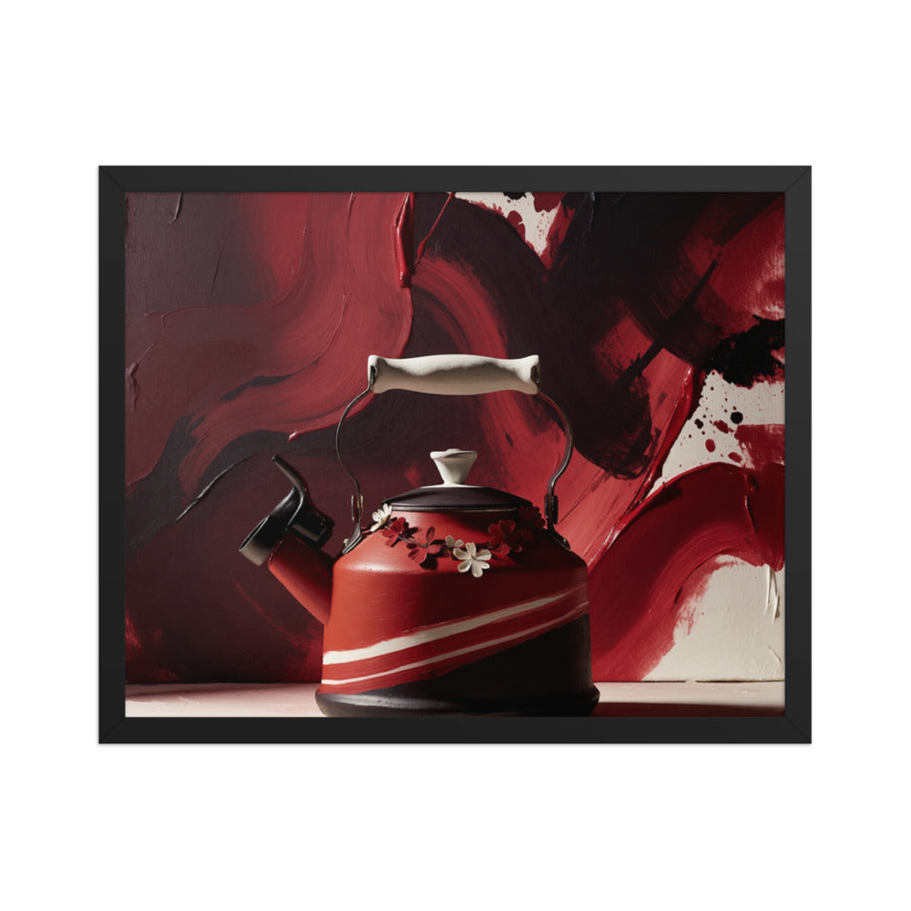 CARAFE — Framed Paper, Black, 16×20
