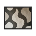 TWILL — Framed Paper, Black, 16×20