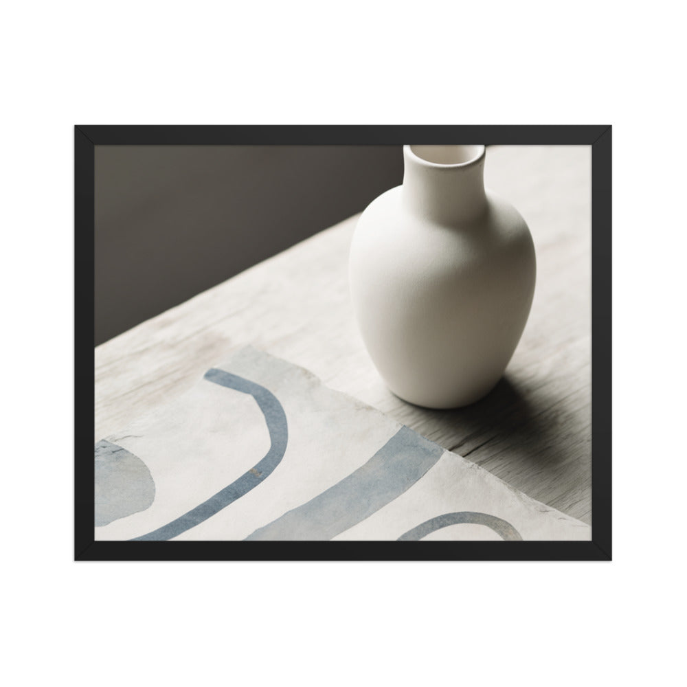 VESSEL — Framed Paper, Black, 16×20