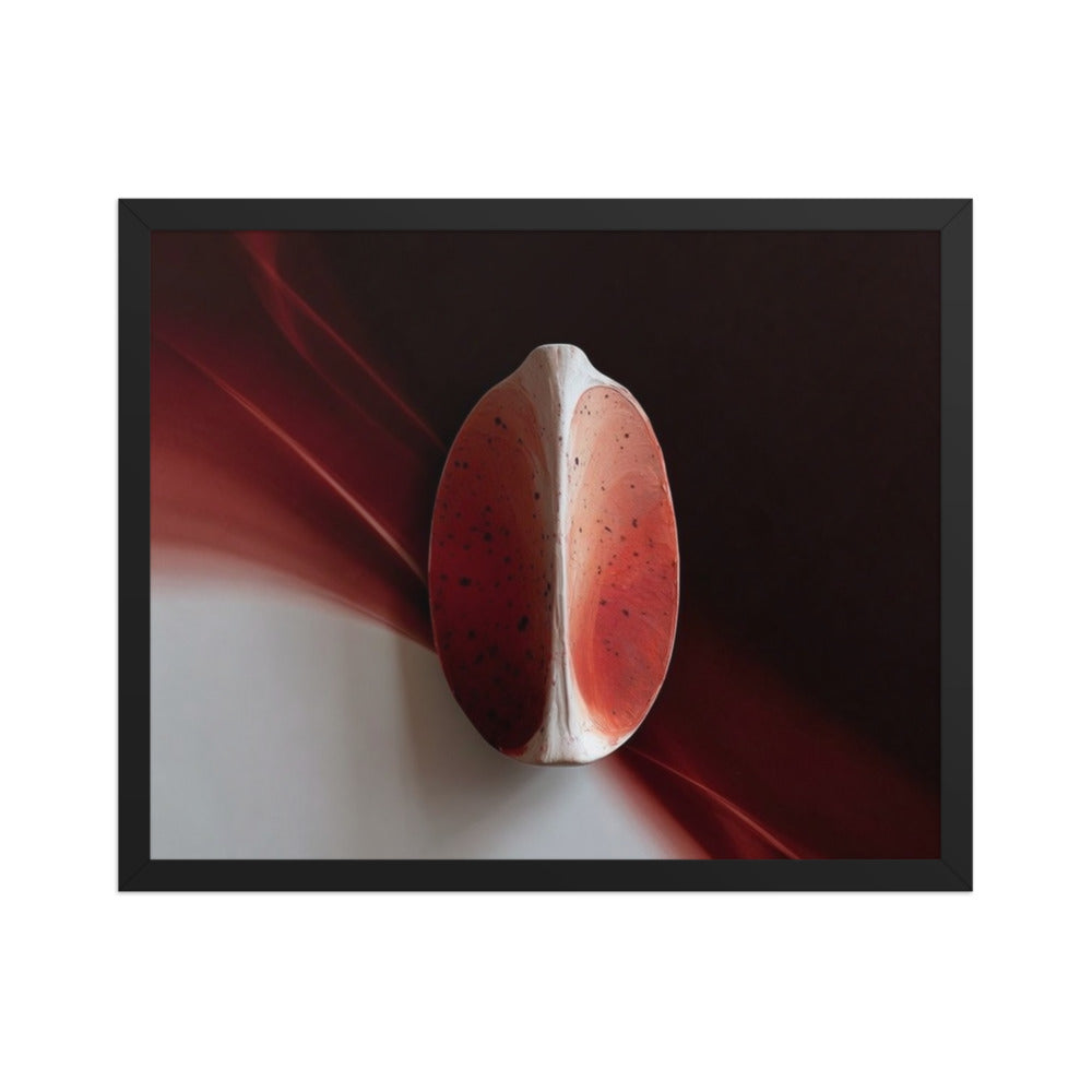 AMPHORA — Framed Paper, Black, 16×20