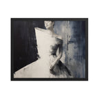 FIGURE — Framed Paper, Black, 16×20