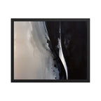 OXIDATION framed paper gloss — Black, 16″×20″