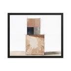 AGGREGATE framed paper gloss — Black, 16″×20″