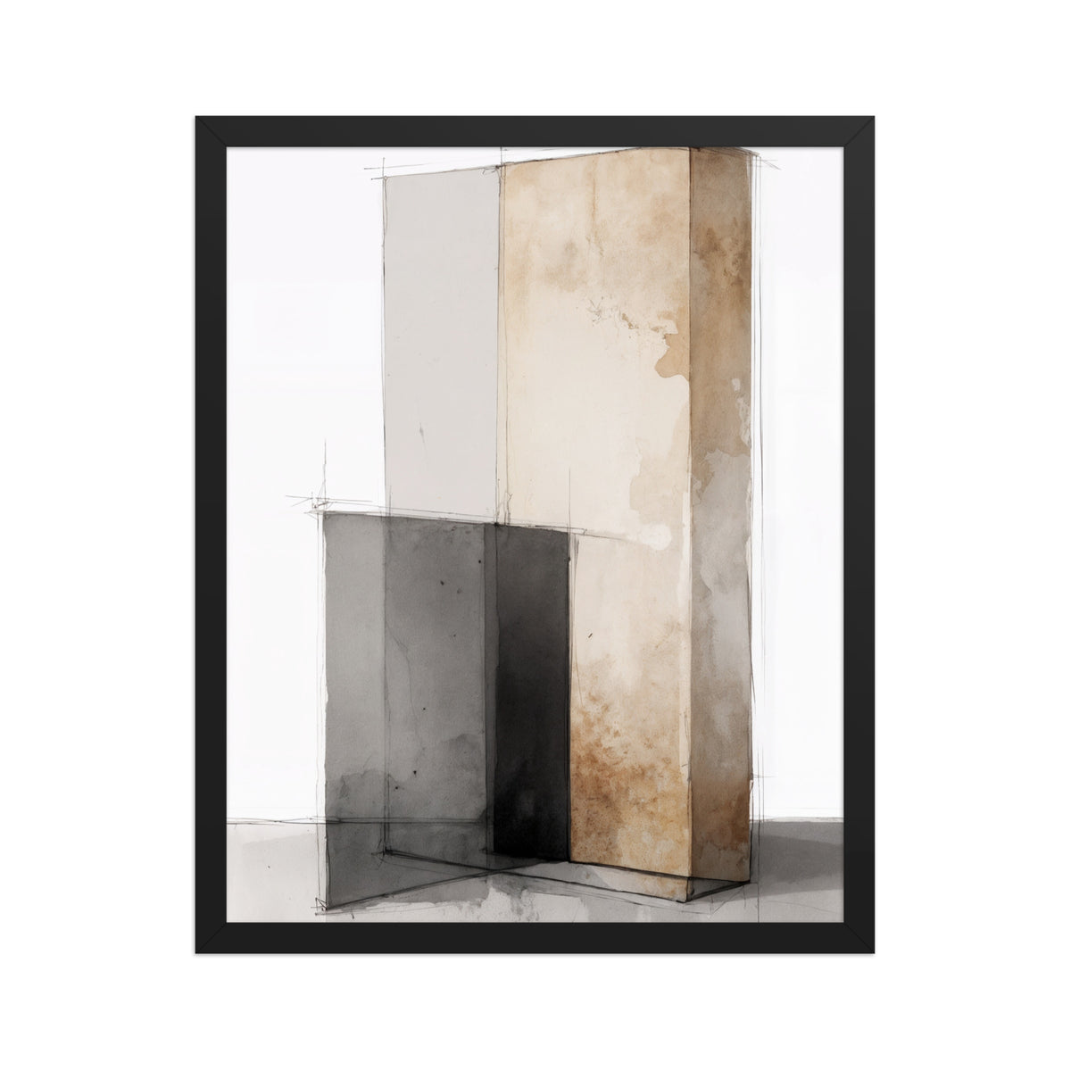 MB CANVAS ABSTRACT WALL ART PRODUCT MOCKUP