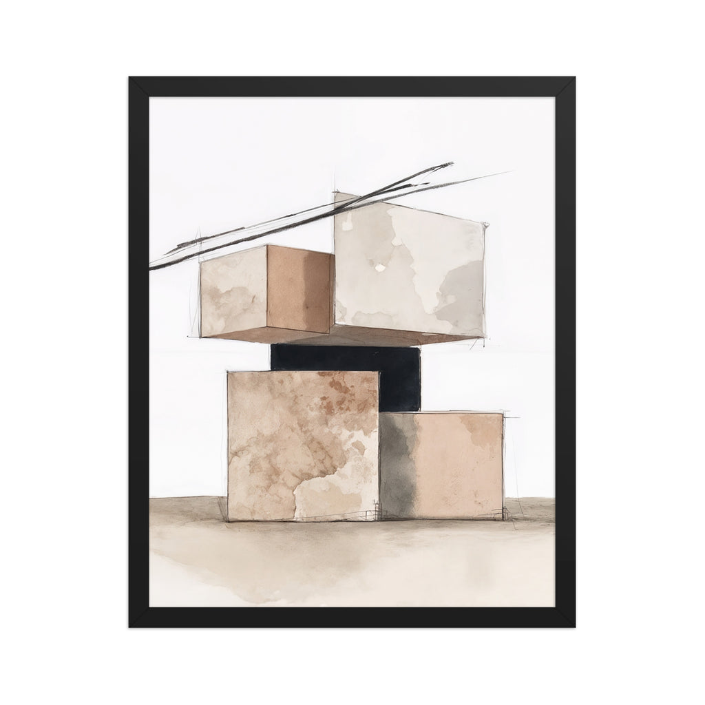 MB CANVAS ABSTRACT WALL ART PRODUCT MOCKUP