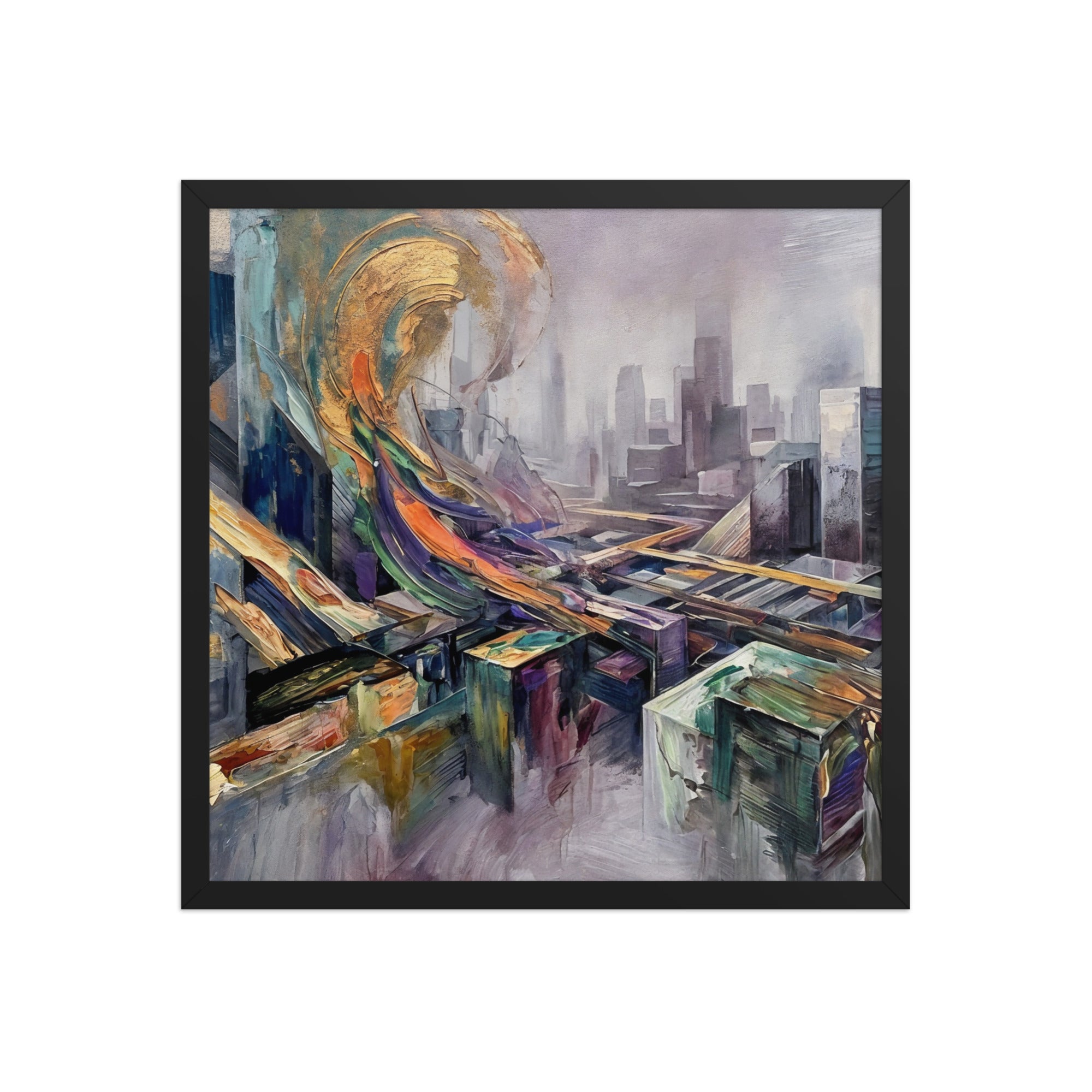 MB CANVAS ABSTRACT WALL ART PRODUCT MOCKUP