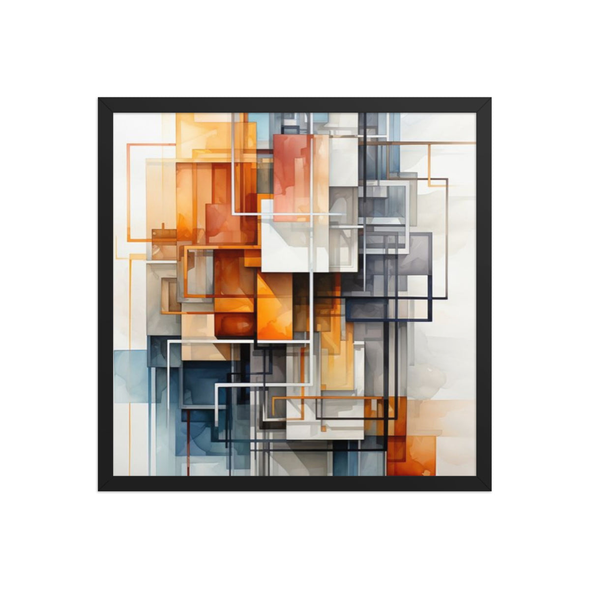 MB CANVAS ABSTRACT WALL ART PRODUCT MOCKUP