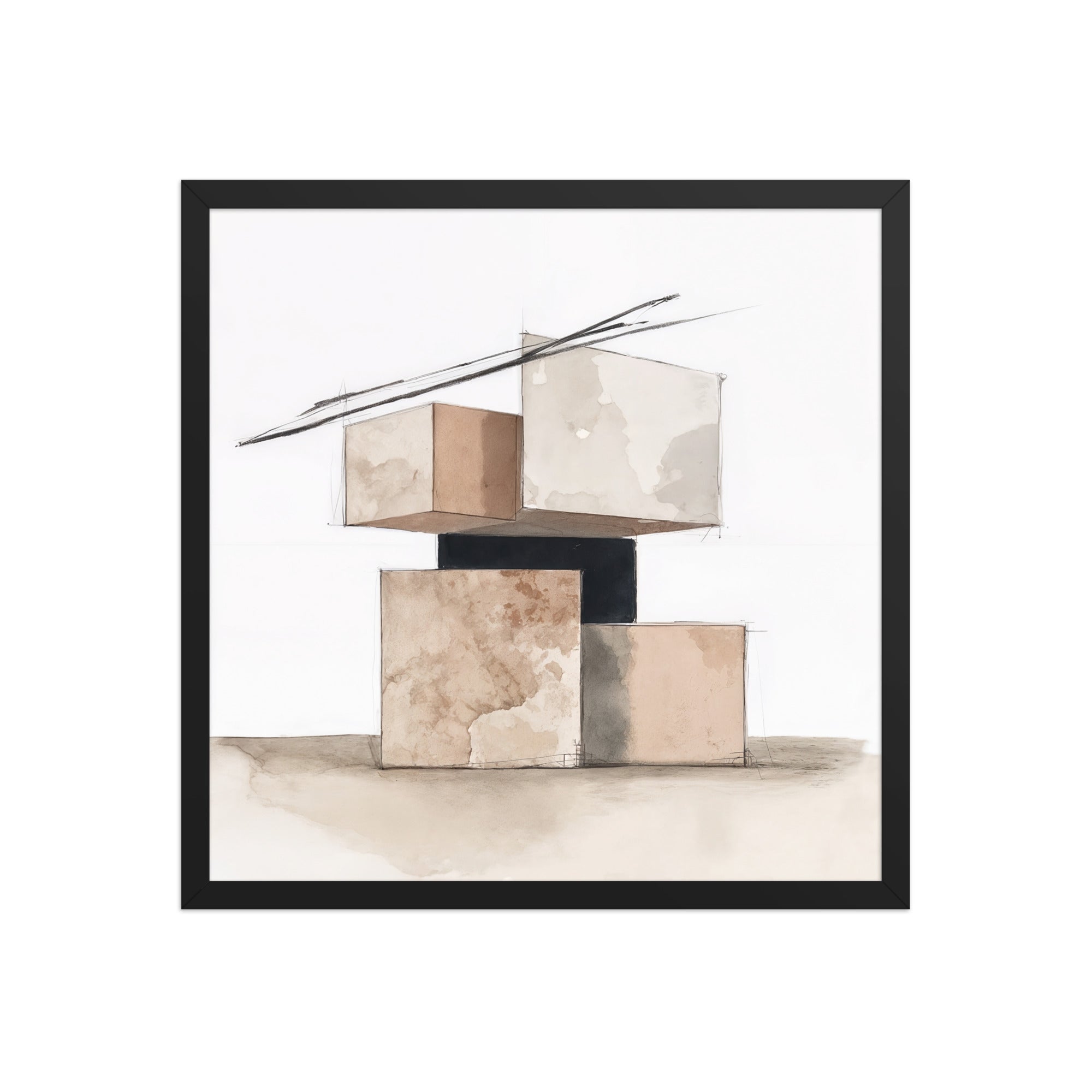 MB CANVAS ABSTRACT WALL ART PRODUCT MOCKUP