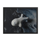 ASTEROID — Framed Paper, Black, 18×24