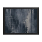 ETCH VI — Framed Paper, Black, 18×24