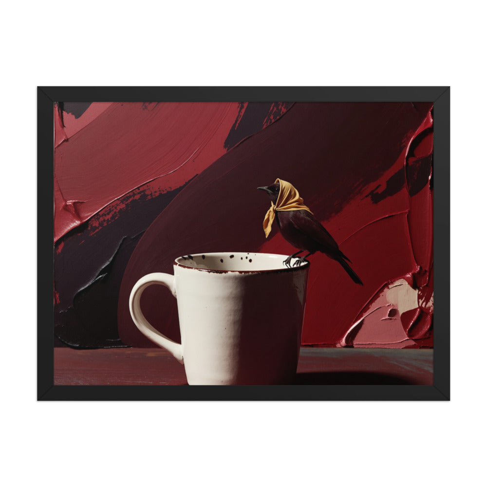 KILN — Framed Paper, Black, 18×24