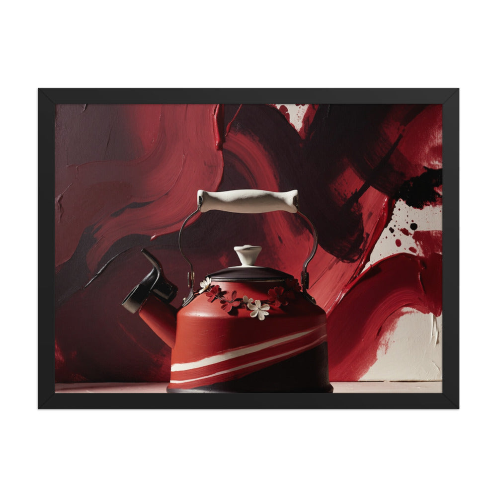 CARAFE — Framed Paper, Black, 18×24