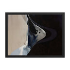 IONIZATION framed paper gloss — Black, 18″×24″