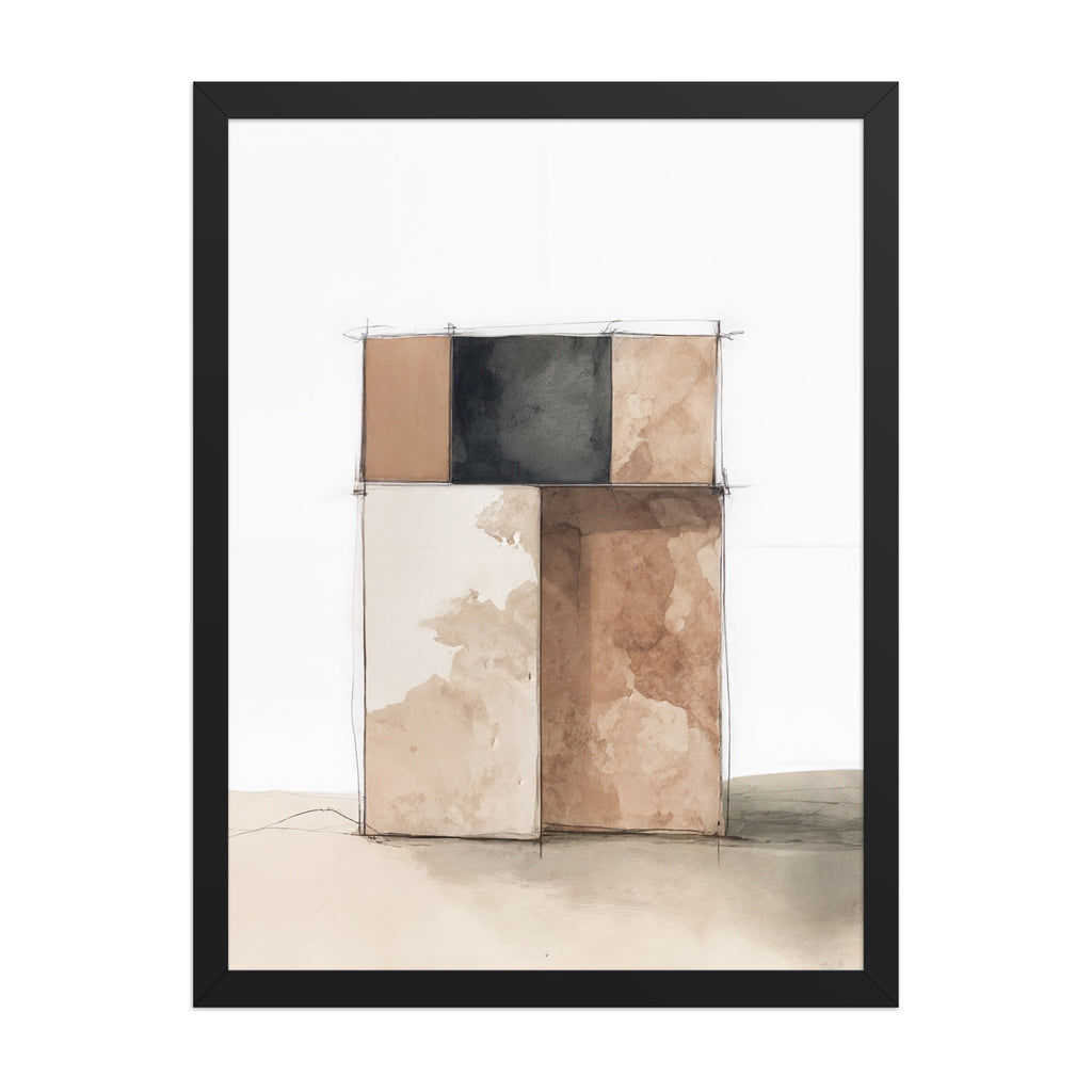 MB CANVAS ABSTRACT WALL ART PRODUCT MOCKUP