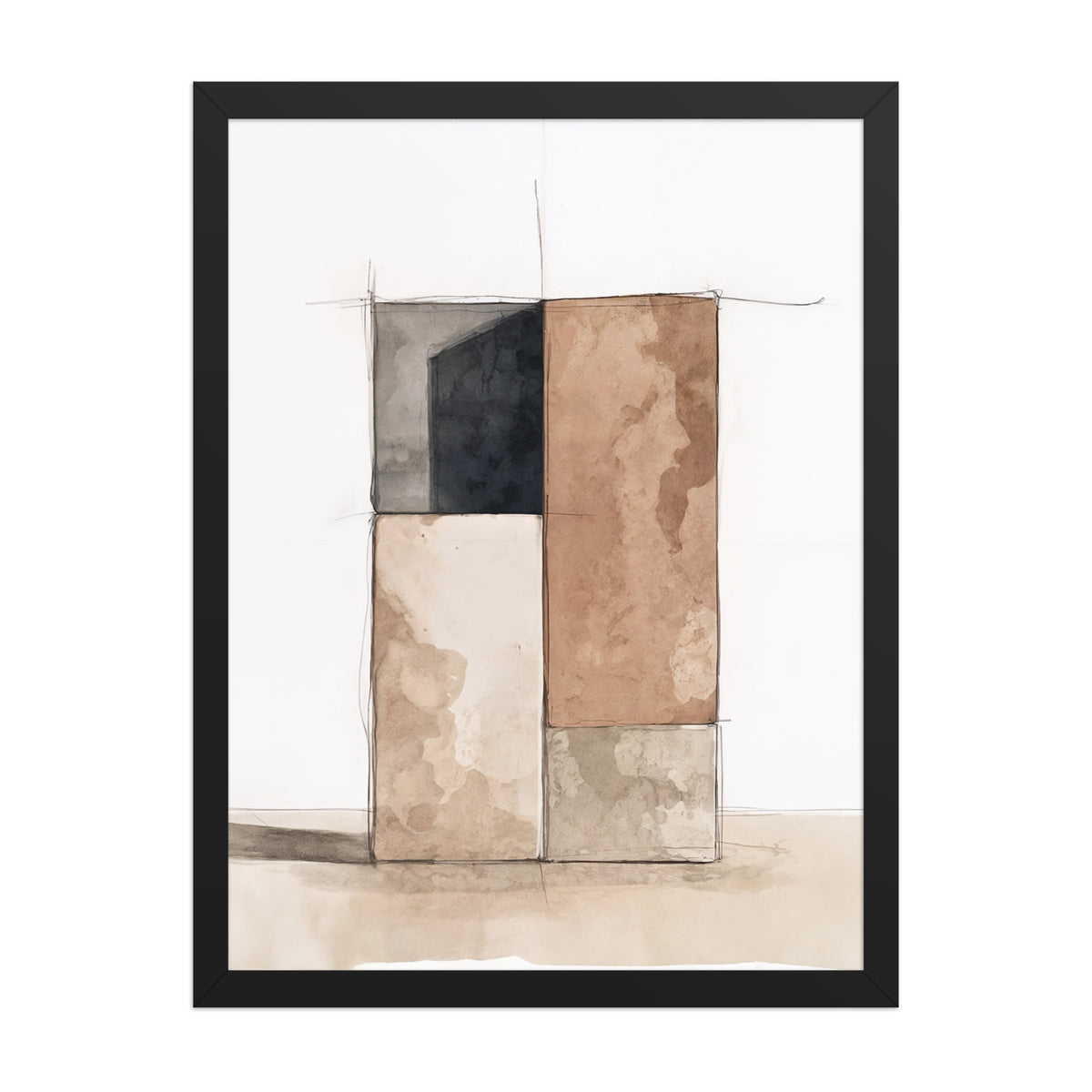 MB CANVAS ABSTRACT WALL ART PRODUCT MOCKUP