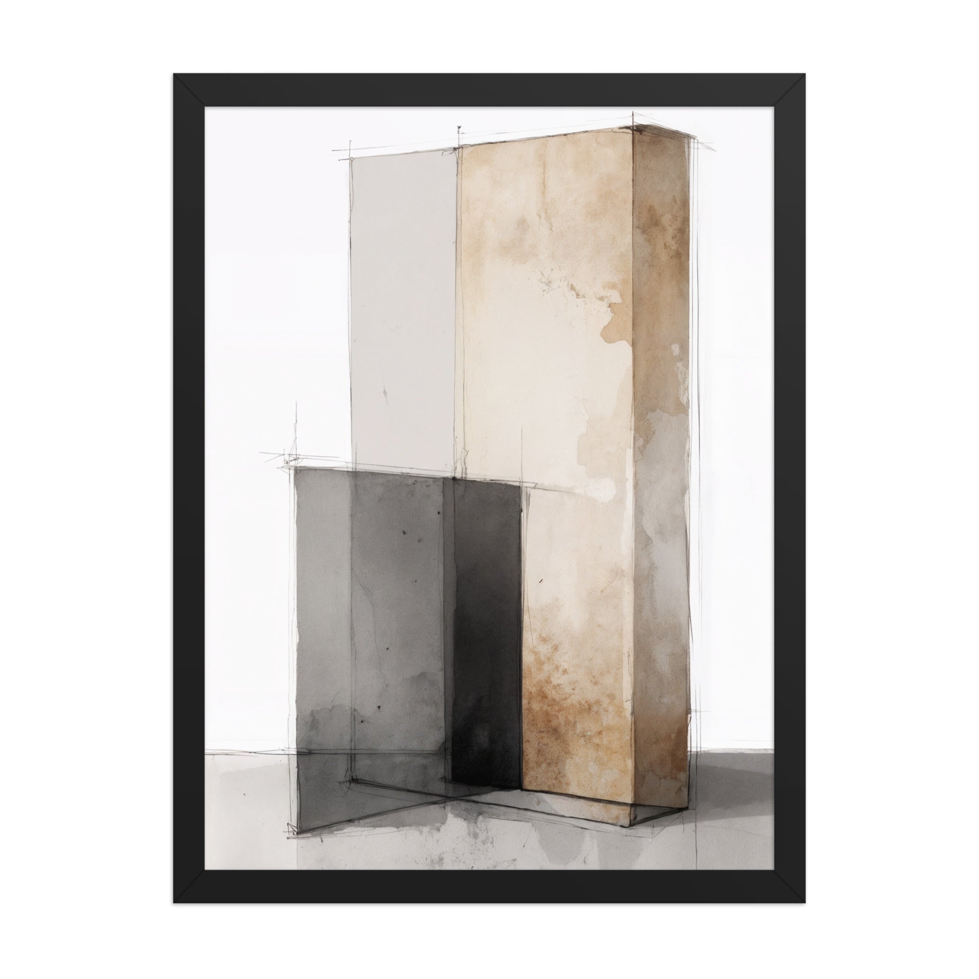 MB CANVAS ABSTRACT WALL ART PRODUCT MOCKUP