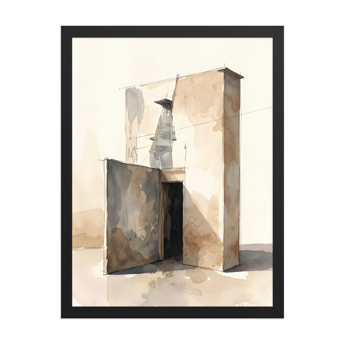 MB CANVAS ABSTRACT WALL ART PRODUCT MOCKUP