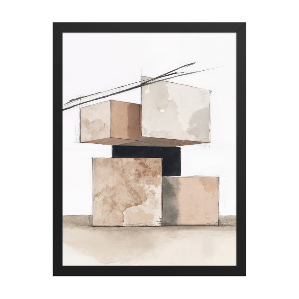 MB CANVAS ABSTRACT WALL ART PRODUCT MOCKUP