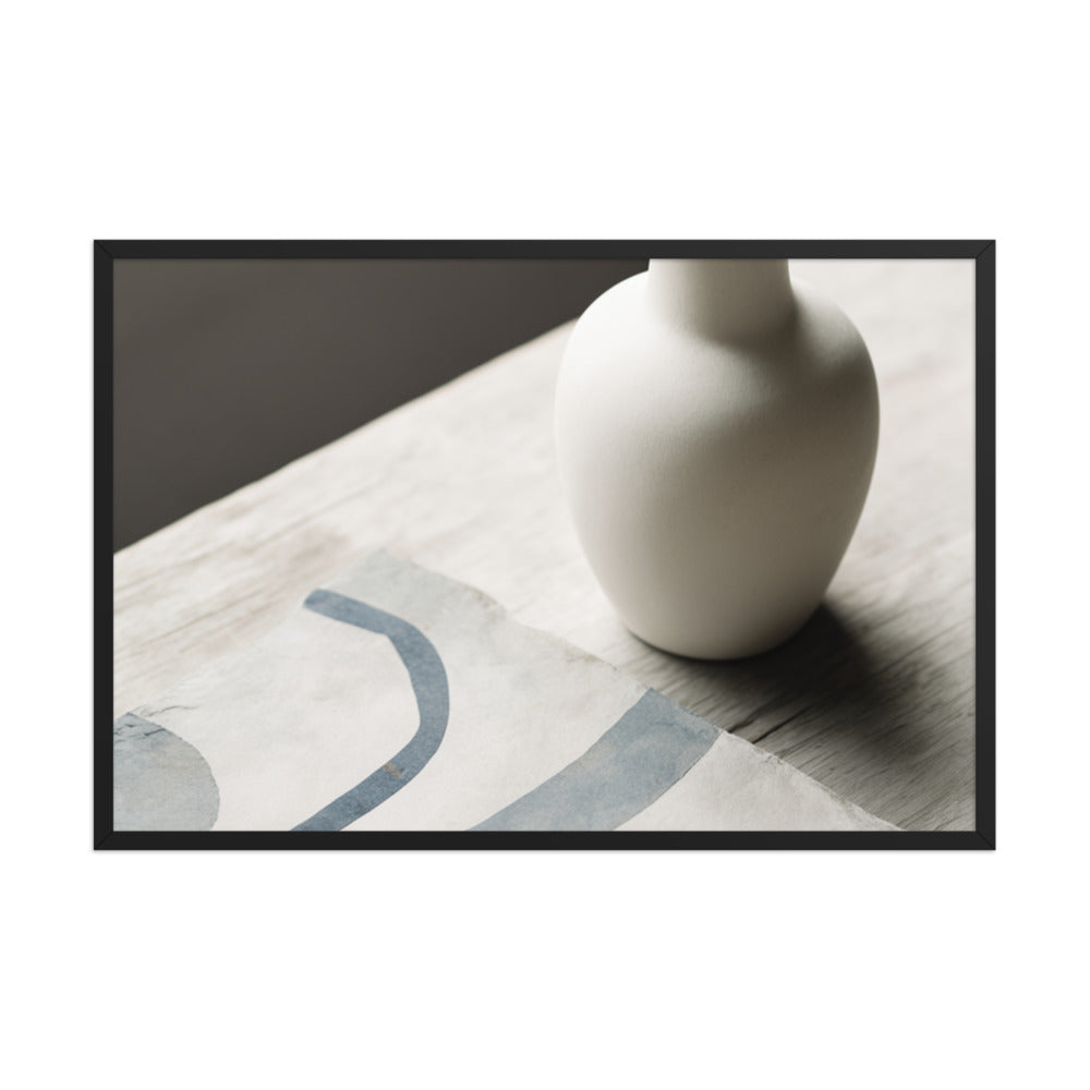 VESSEL — Framed Paper, Black, 24×36