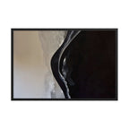 SUBLIMATION framed paper gloss — Black, 24″×36″
