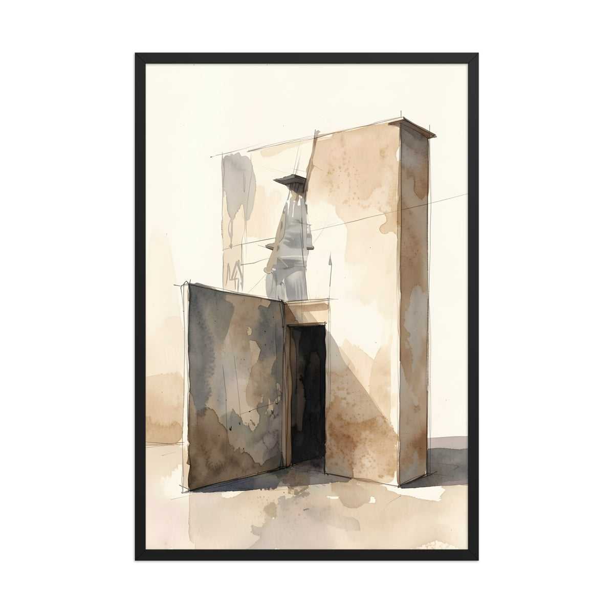MB CANVAS ABSTRACT WALL ART PRODUCT MOCKUP