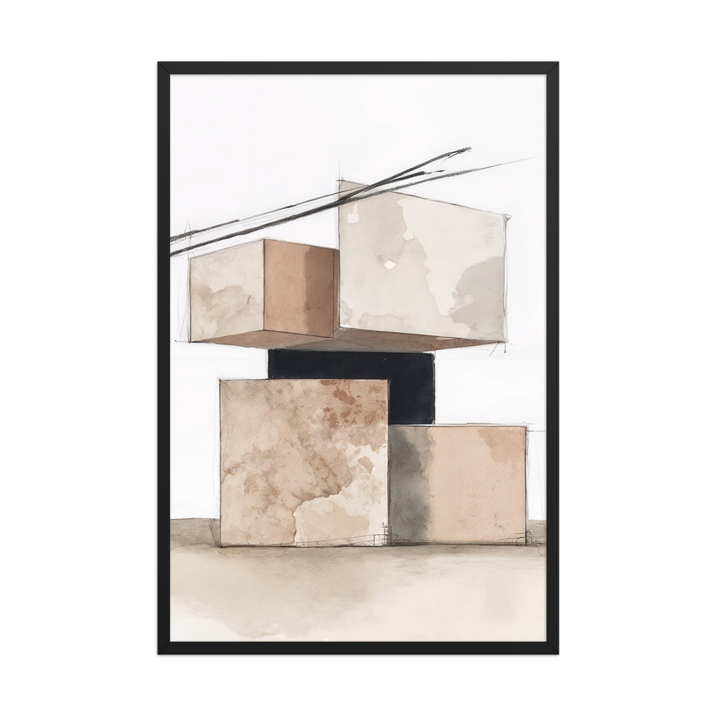 MB CANVAS ABSTRACT WALL ART PRODUCT MOCKUP