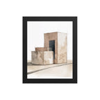 Assembly framed paper in Black frame — 8″×10″