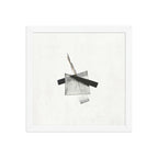 APEX framed paper gloss — White, 12″×12″