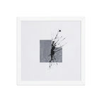 ATLAS framed paper gloss — White, 12″×12″