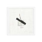 BASE framed paper gloss — White, 12″×12″