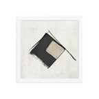 BENTO framed paper gloss — White, 12″×12″