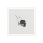 FEN framed paper gloss — White, 12″×12″