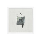 ICON framed paper gloss — White, 12″×12″