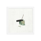 LINER framed paper gloss — White, 12″×12″