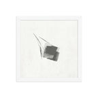 MEER framed paper gloss — White, 12″×12″