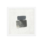 NO. 5 framed paper gloss — White, 12″×12″