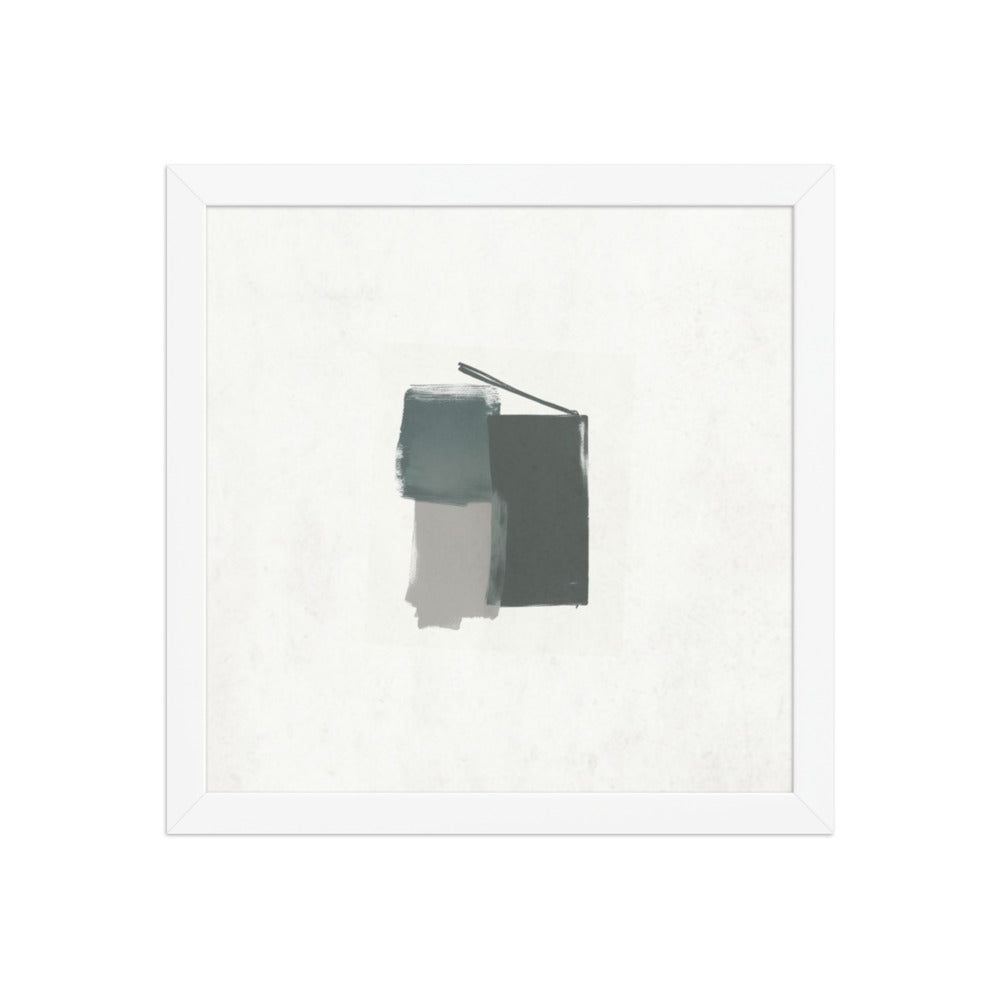SUSHI framed paper gloss — White, 12″×12″