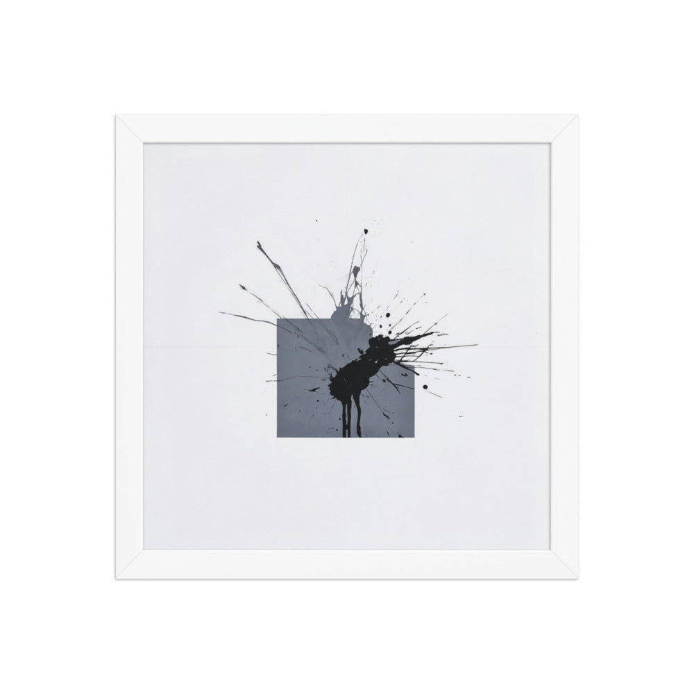 TITAN framed paper gloss — White, 12″×12″