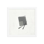 WASABI framed paper gloss — White, 12″×12″