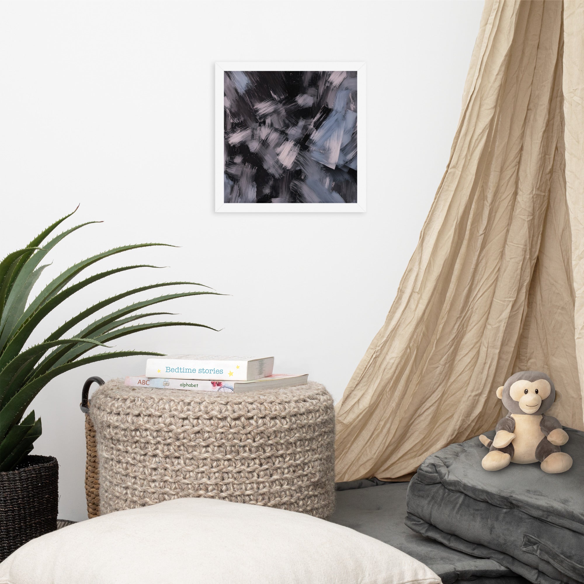MB CANVAS ABSTRACT WALL ART PRODUCT MOCKUP