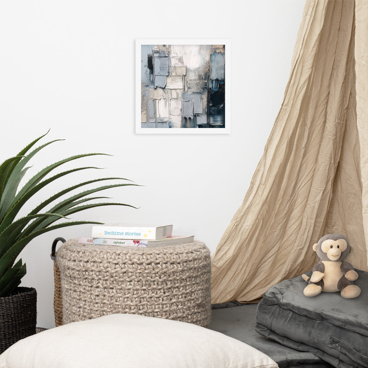 MB CANVAS ABSTRACT WALL ART PRODUCT MOCKUP