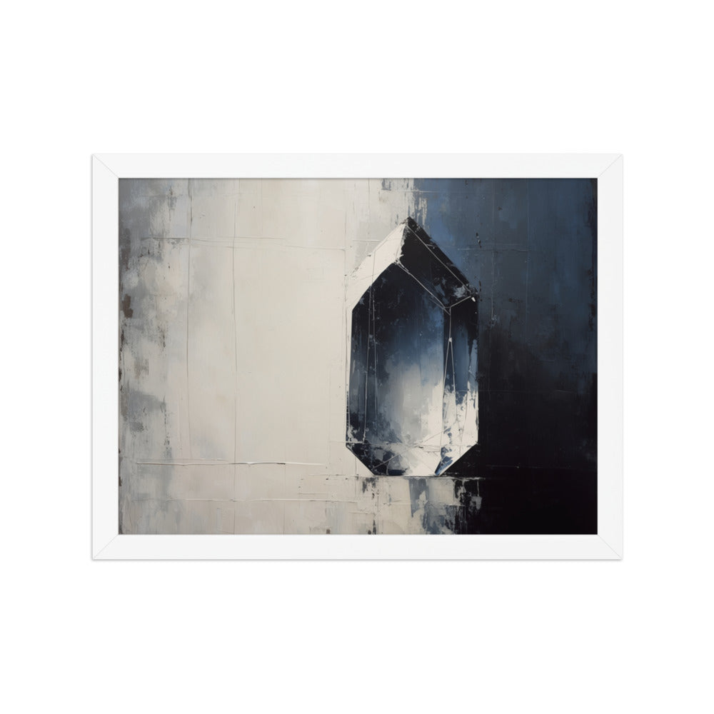 CHIP — Framed Paper, White, 12×16