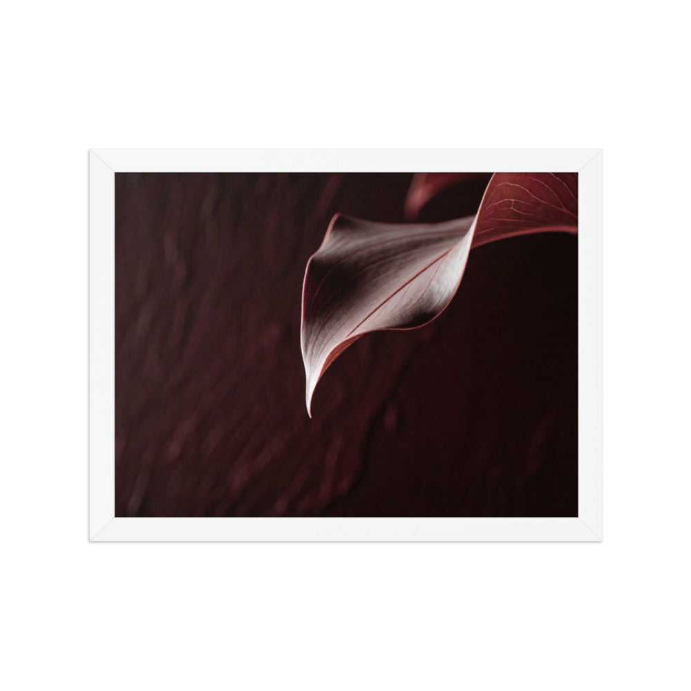 CRU — Framed Paper, White, 12×16
